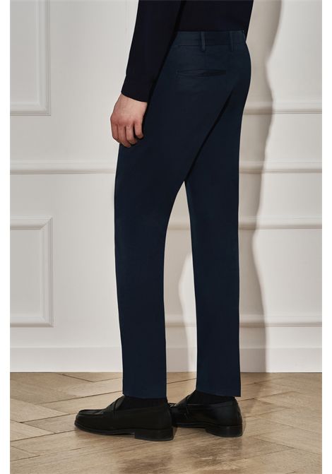 PT Torino Pantaloni Skinny Dieci in Gabardina Stretch Navy Uomo PT TORINO | Pantaloni | CO-ASX0Z00FWD0360